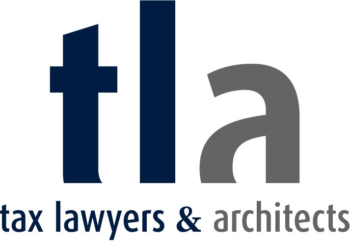 Logotipo de TLA · tax lawyers & architects